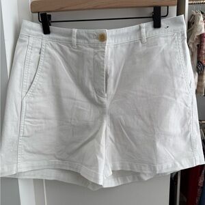 JCrew Chino Classic White Women's Shorts